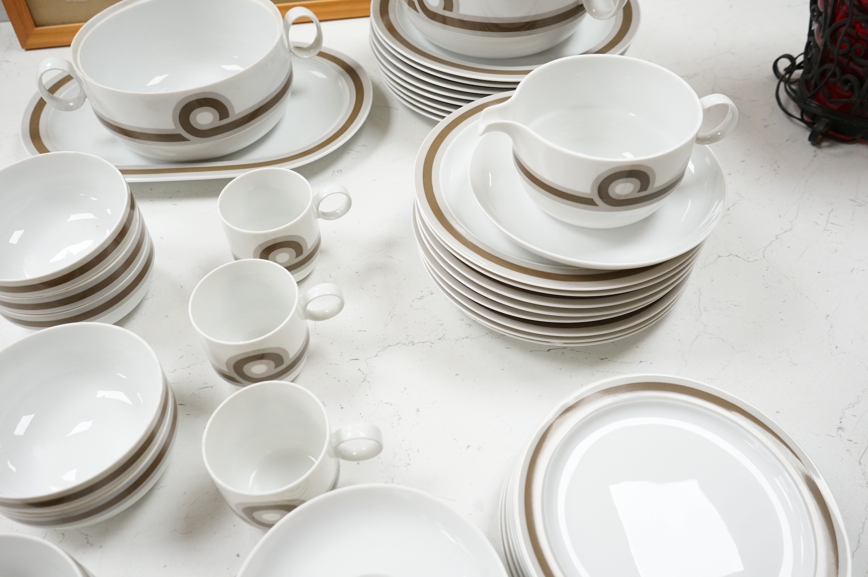 A 1960’s / 1970’s Rosenthal Studio Line dinner service to include tureen, side plates and bowls.